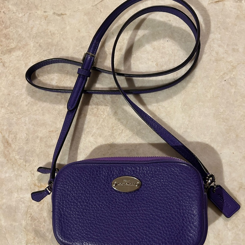 Coach Purple Crossbody Bag